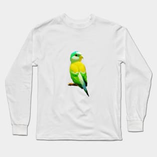 Yellow and green parrot Long Sleeve T-Shirt